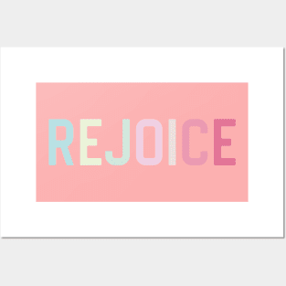 rejoice Posters and Art